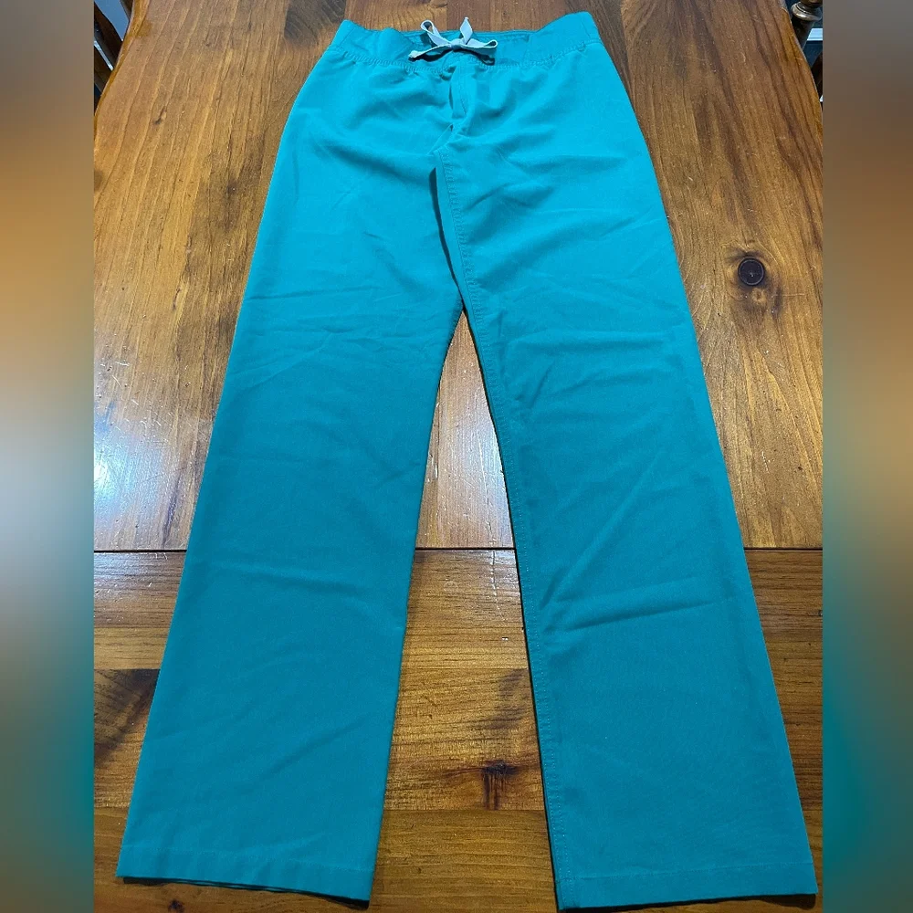 FIGS UNISEX Nursing DR Technical Collection Green Scrubs Pants Bootcut Size XS‎